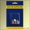 4PCS Valve Caps with Slotted Head